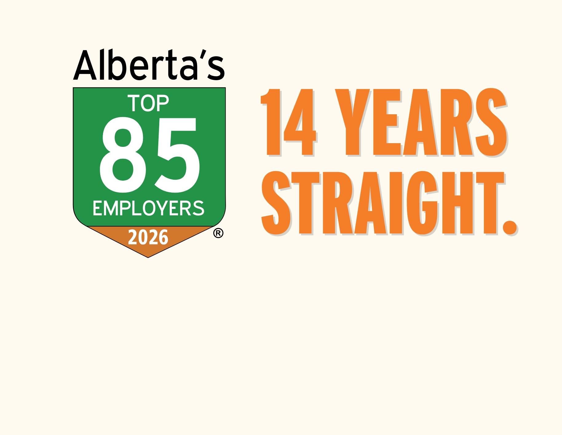 UFA Named One of Alberta’s Top 85 Employers for the 14th Consecutive Year